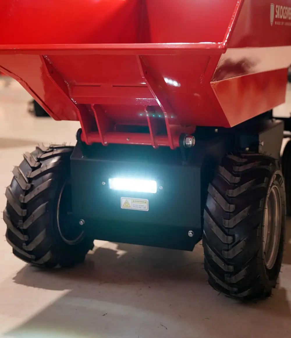Elektrisk Minidumper EVO LED-belysning