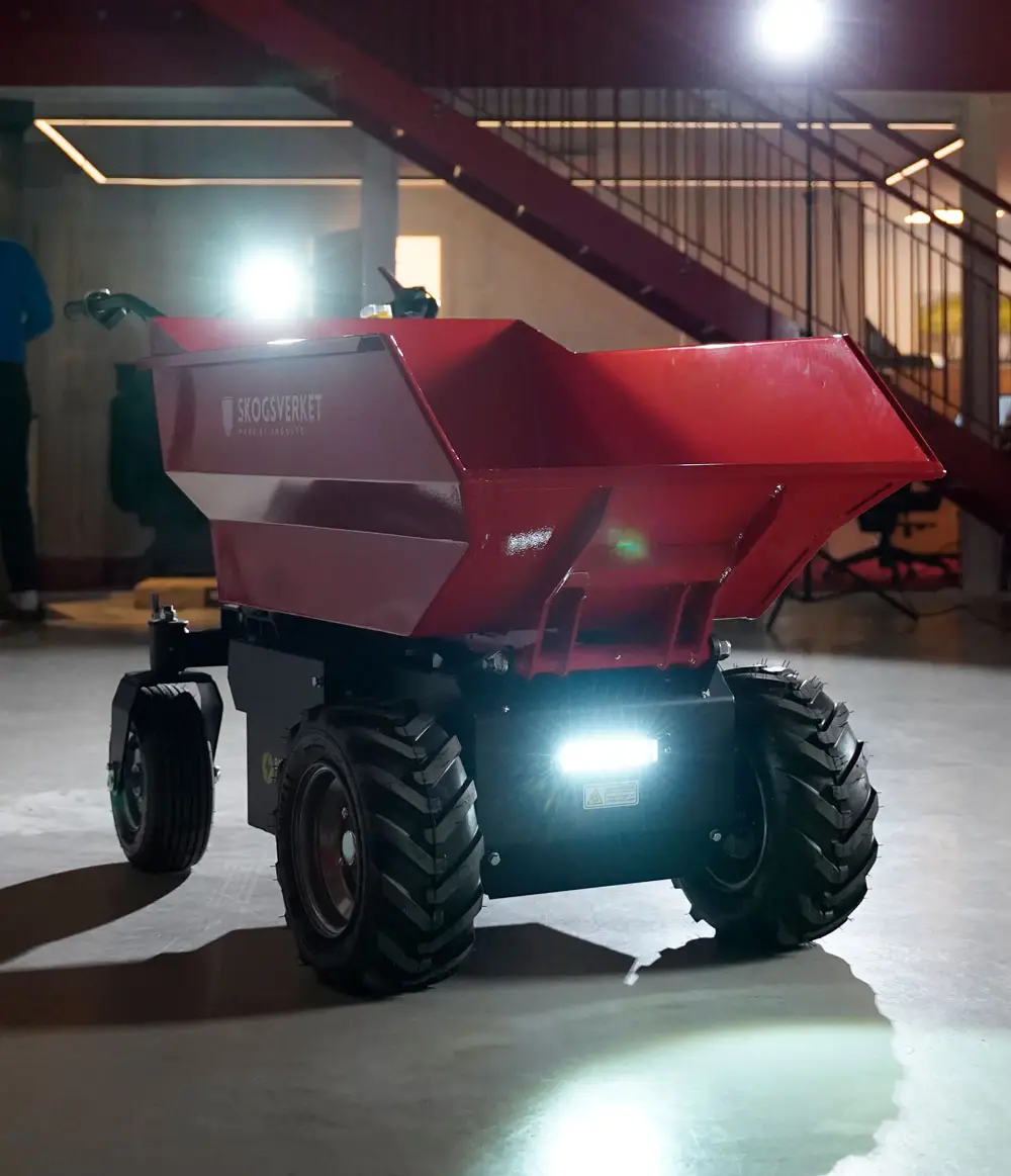 Elektrisk Minidumper EVO Belysning