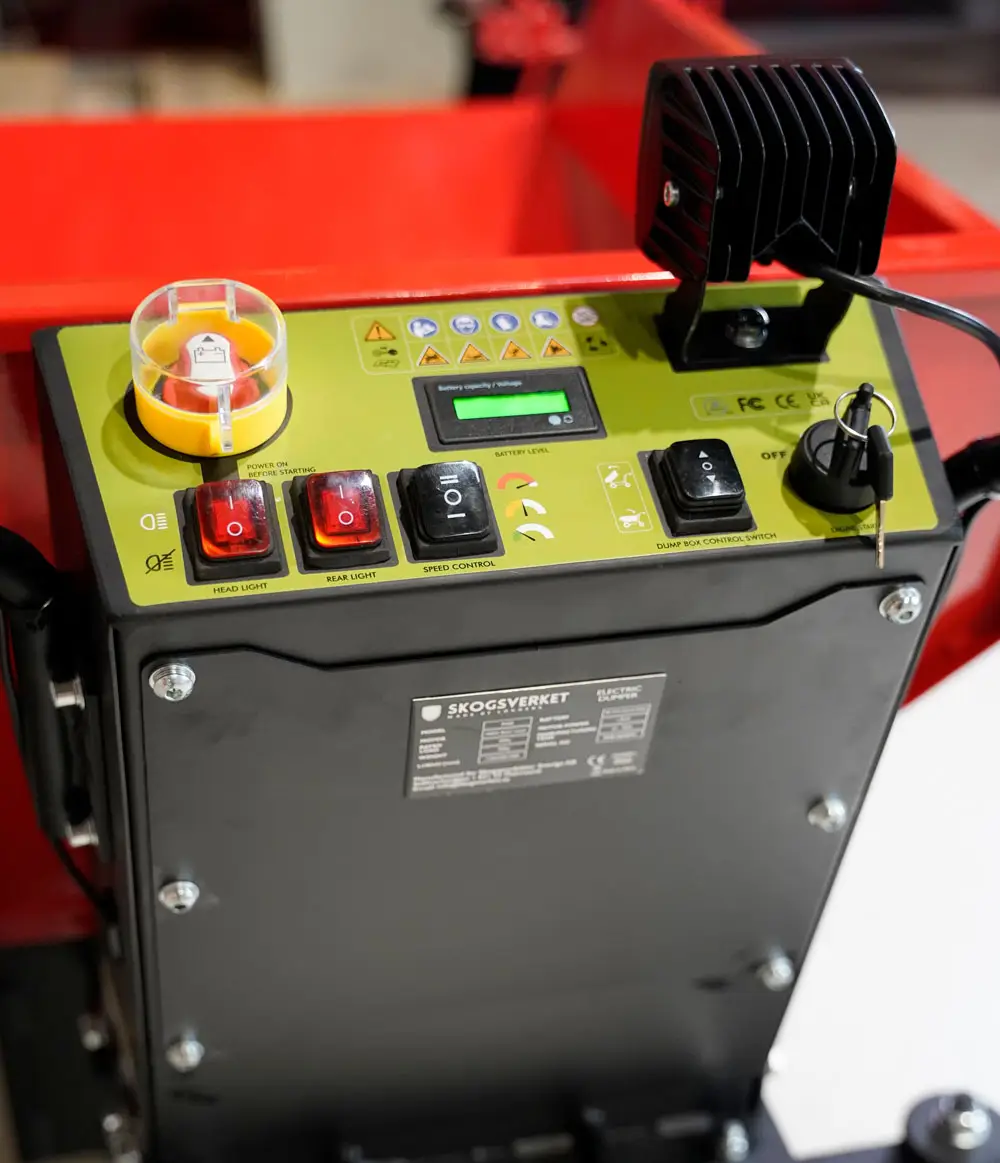 ElektriskMinidumper EVO Panel